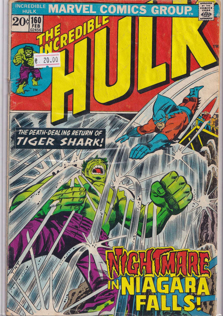 Hulk #160 (1973) VG