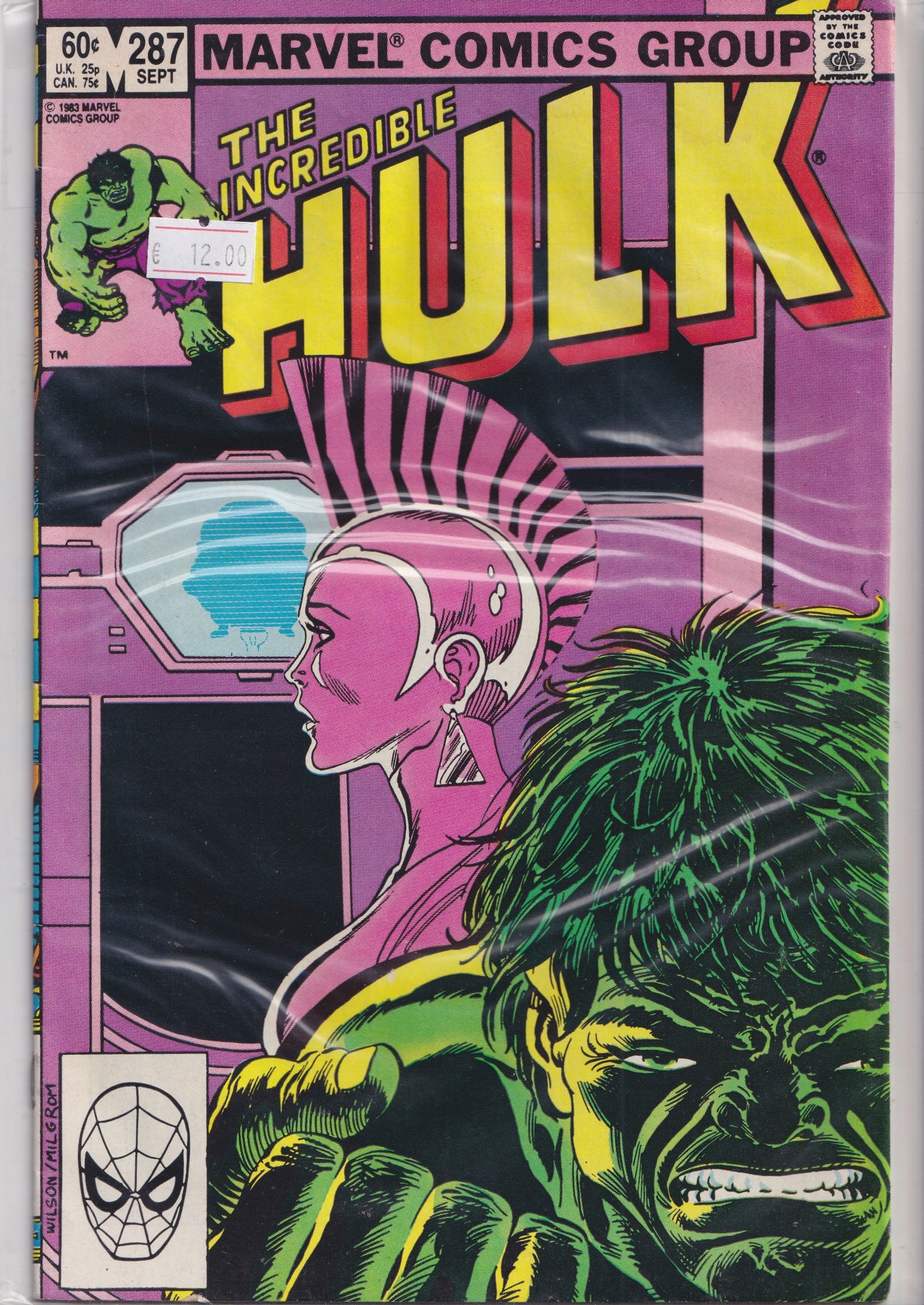 Hulk #287 (1983) Fine FCL
