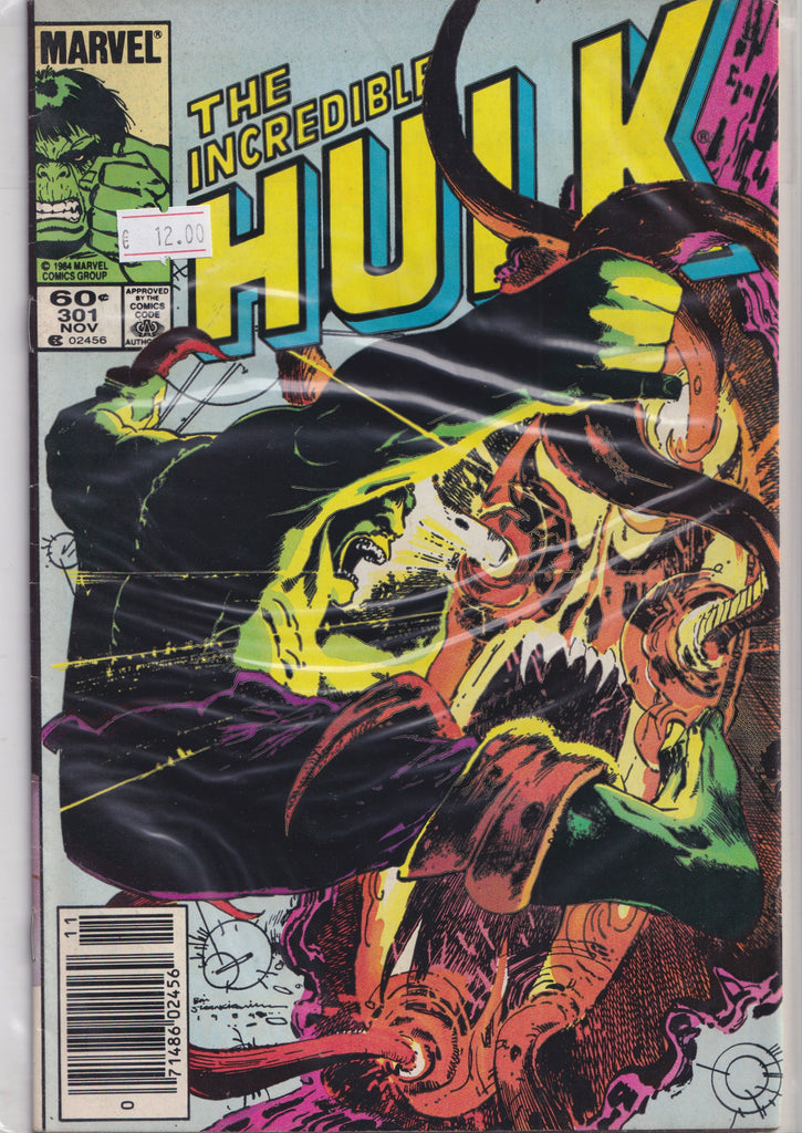 Hulk #301 (1984) Fine FCL