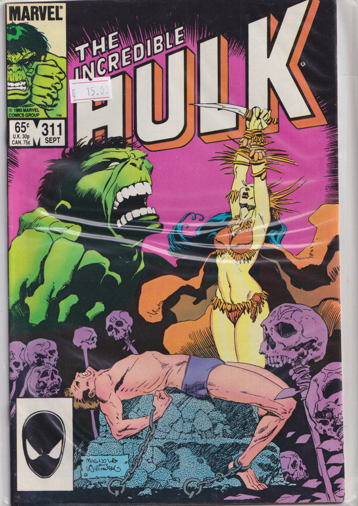 Hulk #311 (1985) Mignola cover Fine FCL