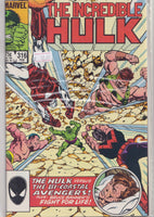Hulk #316 (1986) Byrne art Fine FCL