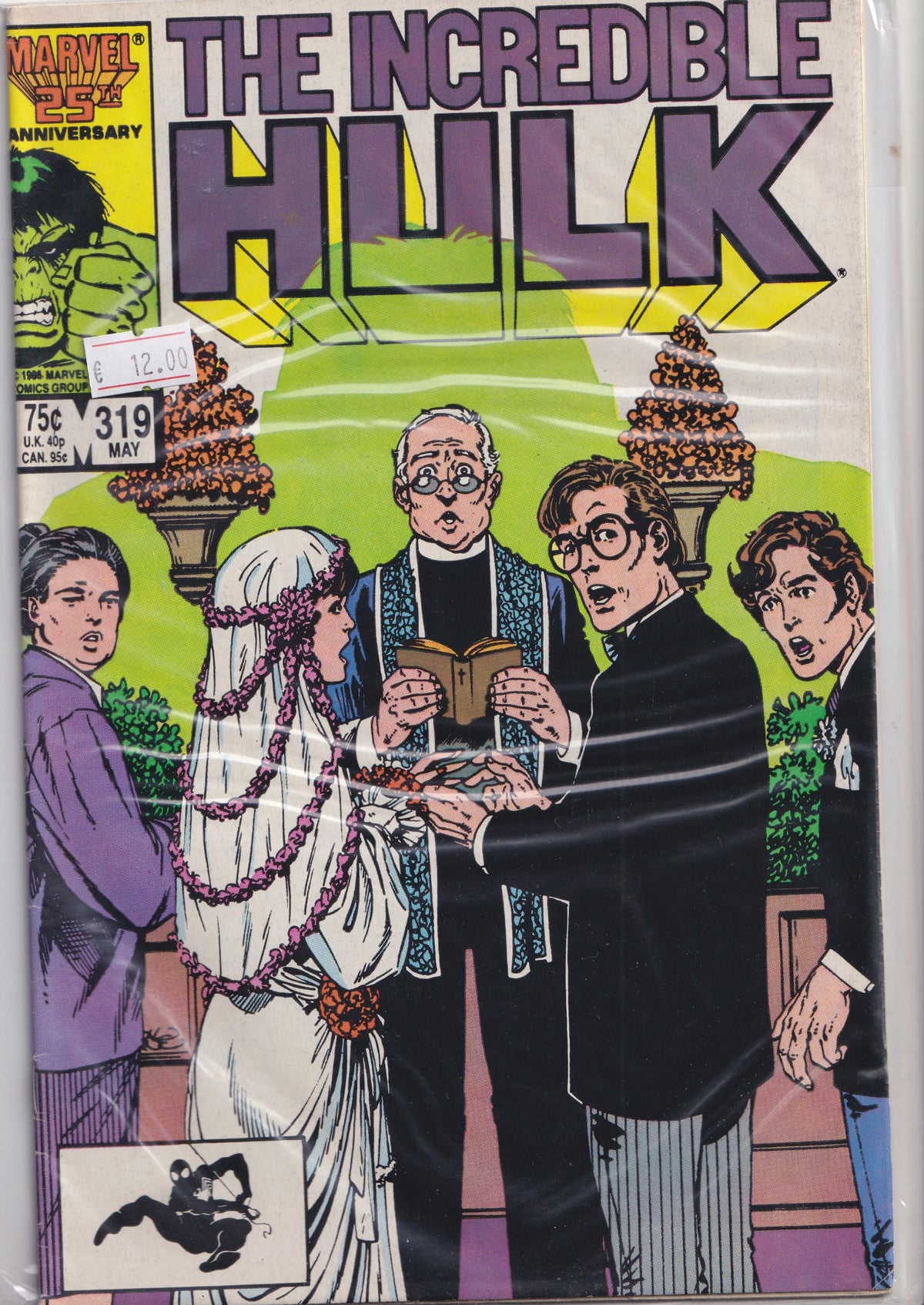 Hulk #319 (1986) Byrne art Fine FCL