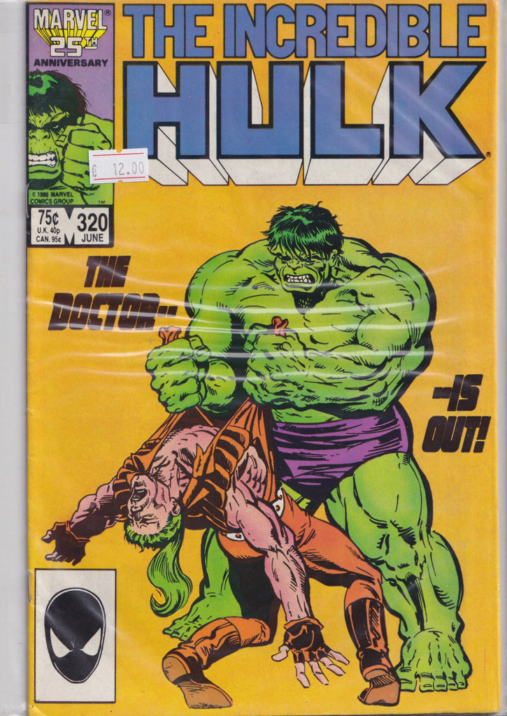 Hulk #319 (1986) Fine FCL