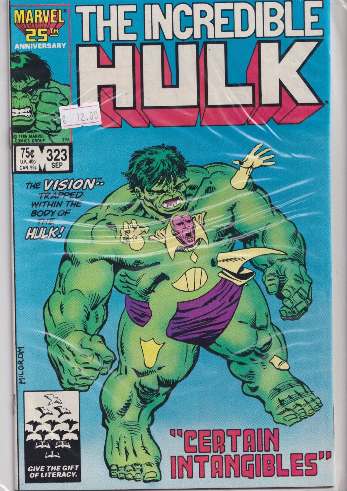 Hulk #320 (1986) Fine FCL