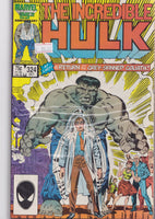 Hulk #324 (1986) return of grey Hulk very Fine