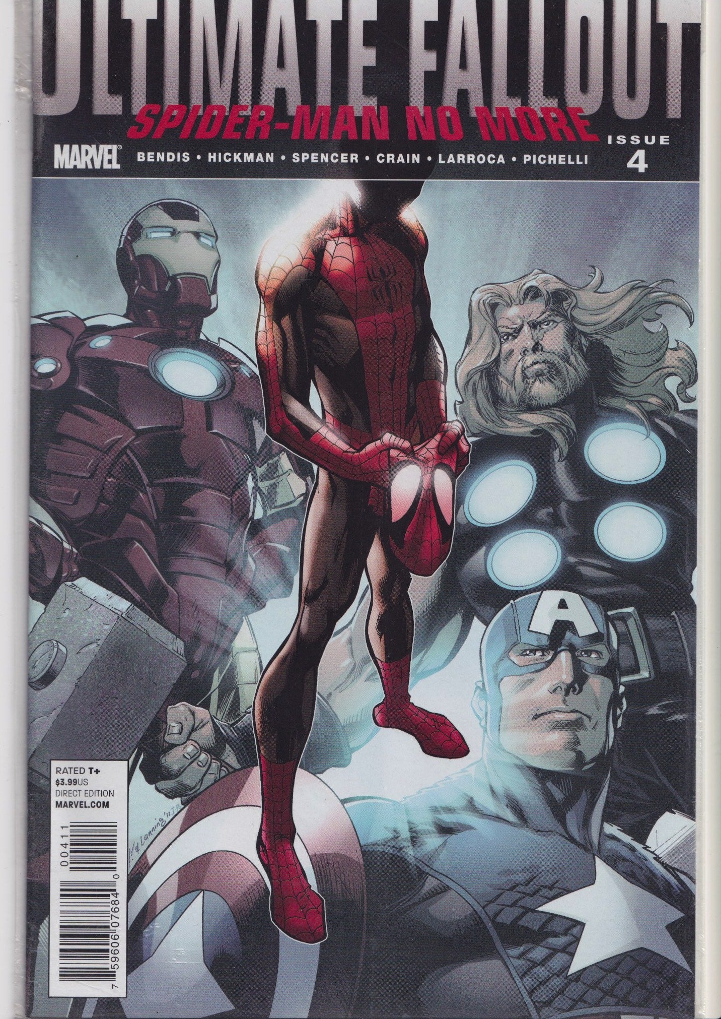 Ultimate Fall Out #4 (2011) 1° Miles  unopened 1° print VF