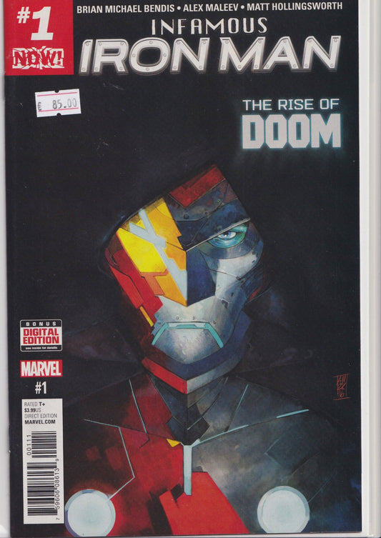 Infamous Iron Man #1 (2016)  Doom! VF