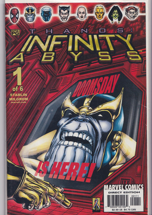 Infinity Abyss #1-6 (2002) Full set  Thanos VF