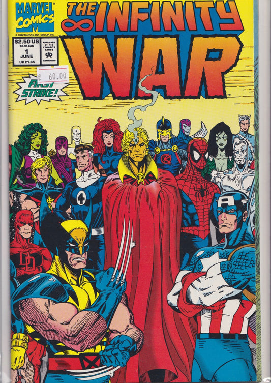 Infinity War #1-6 (1992) Full set  Thanos VF