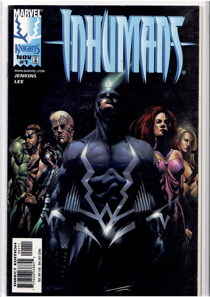 Inhumans #1-12 (1998) Full set Key issue 1° Yelena Black Widow VF