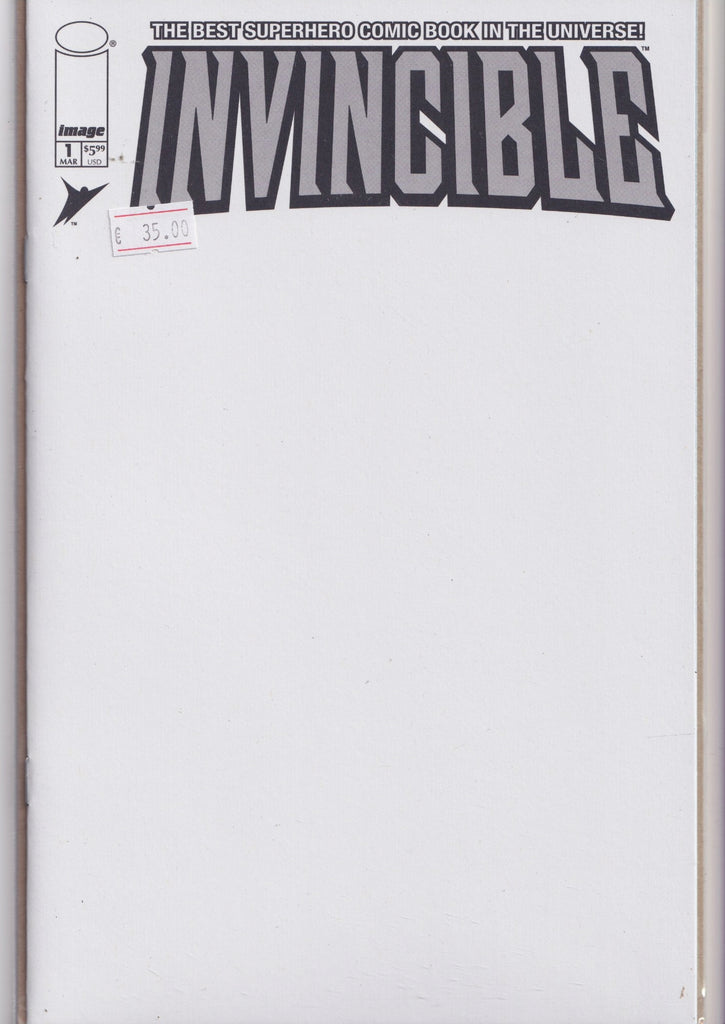  Blank Reprint cover NM