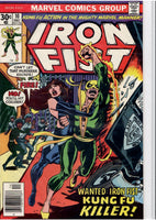 Iron Fist #10 (1976) Intro Daughters of the Dragon. Byrne art Very Fine