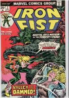 Iron Fist #2 (1976) Byrne art Very Fine
