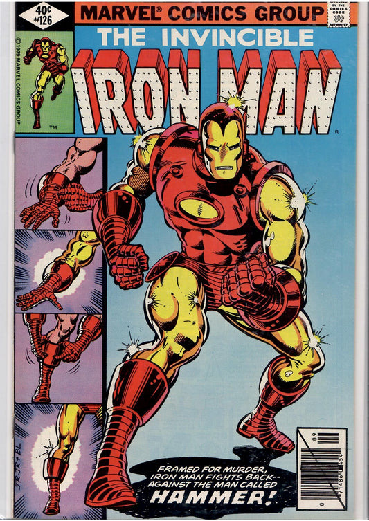 Iron Man #126 (1981)  classic cover VF