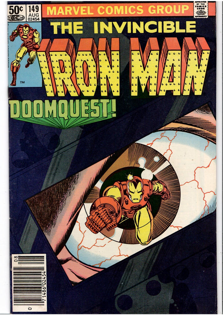 Iron Man #149 (1981) 1° Iron Man vs Doom Fine+ 