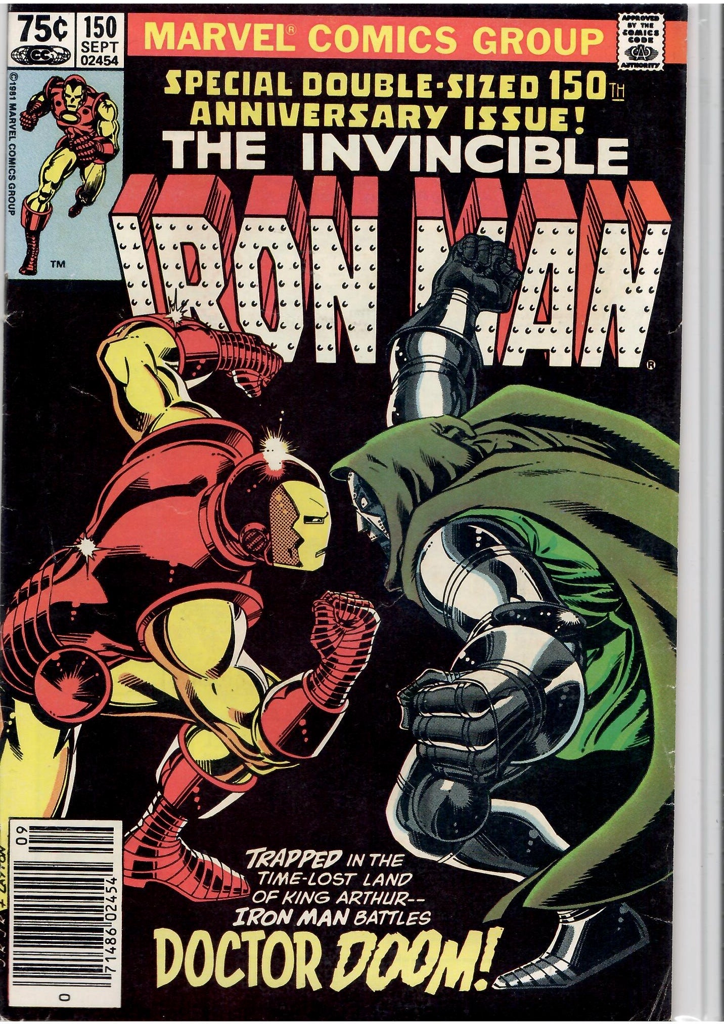 Iron Man #150 (1981)  classic Doom! Fine- FCL