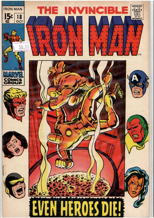 Iron Man #18 (1969) Fine +