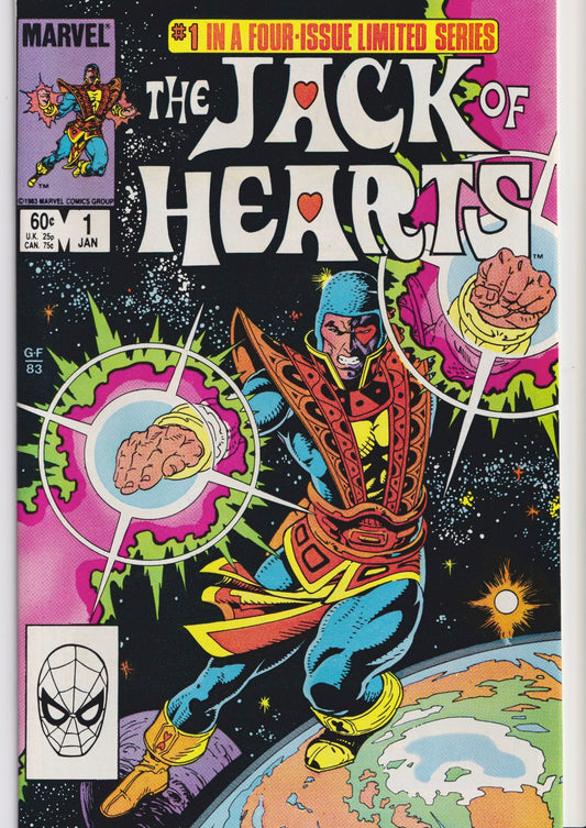 Jack of Heart #1-4 ( 1984) Full serie Very Fine