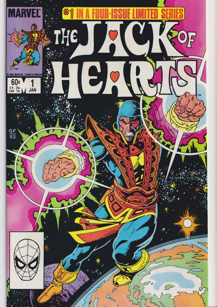 Jack of Heart #1-4 ( 1984) Full serie Very Fine