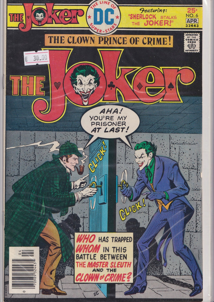 Joker #6 (1976) Vs Sherlock Very Fine