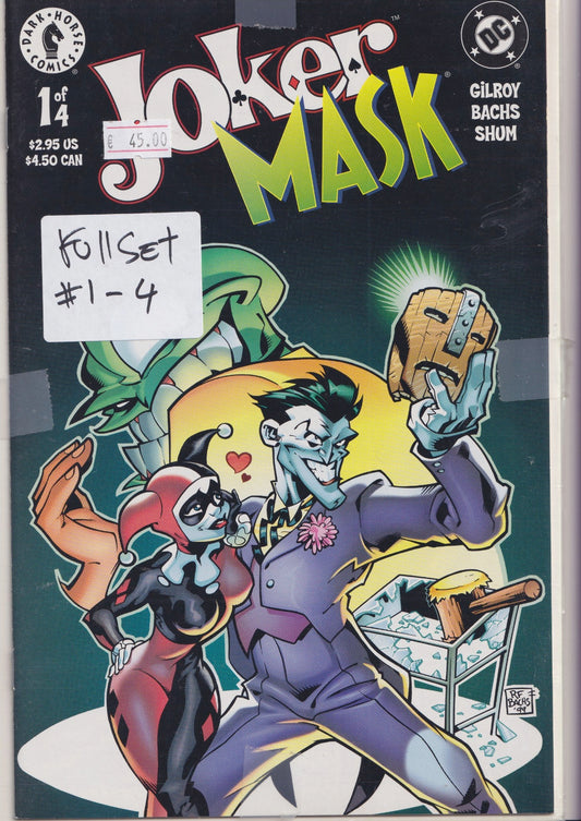 Joker/Mask #1-4 full set (2001) Very Fine