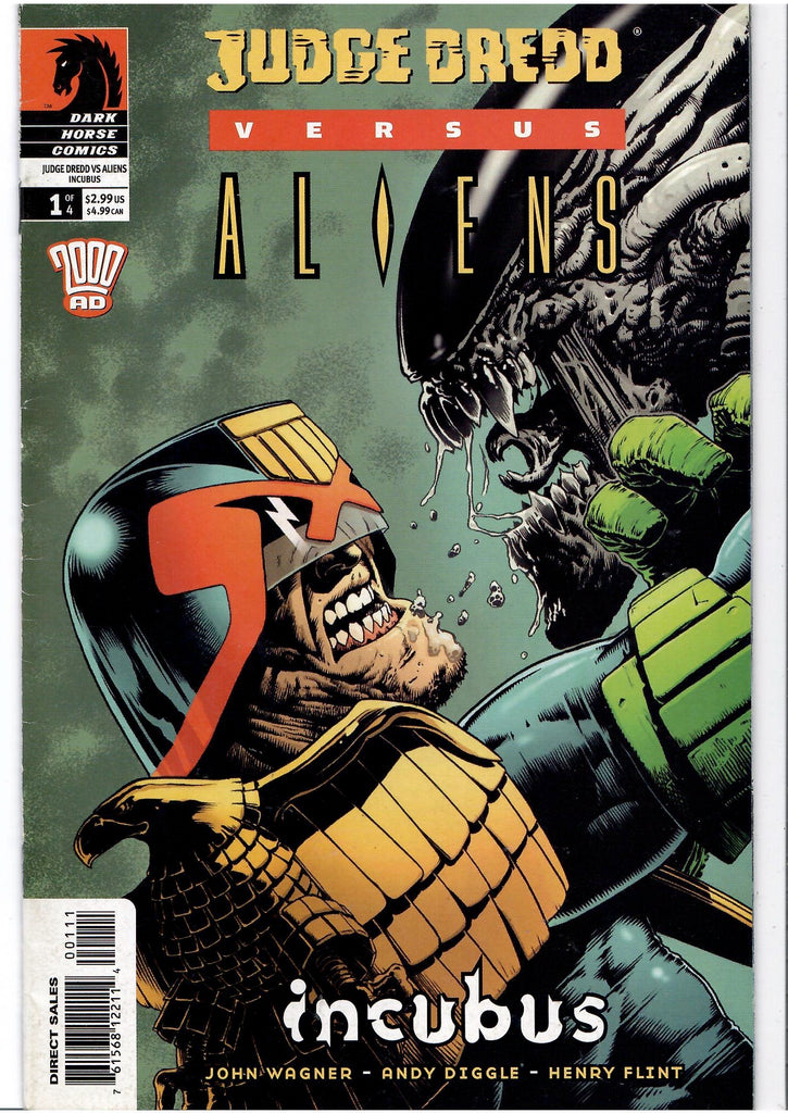Judge Dredd vs Aliens: Incubus (2003) #1-4 Full set Fine