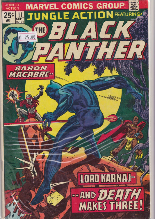 Jungle Action #11 (1974) Black Panther Fine FCL