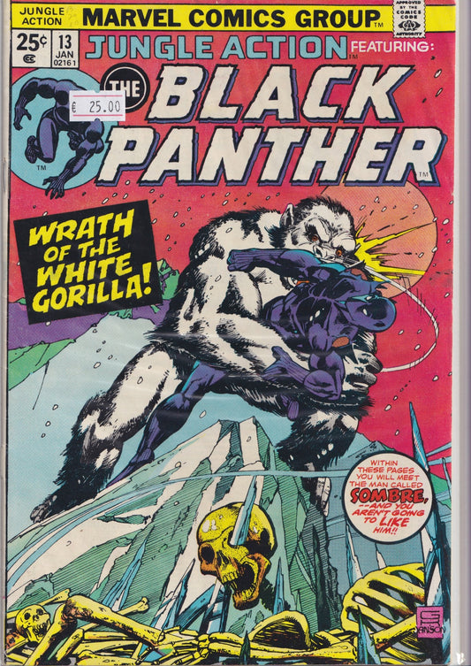 Jungle Action #13 (1975) Black Panther Fine FCL