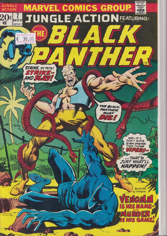 Jungle Action #7 (1974) Black Panther Fine FCL