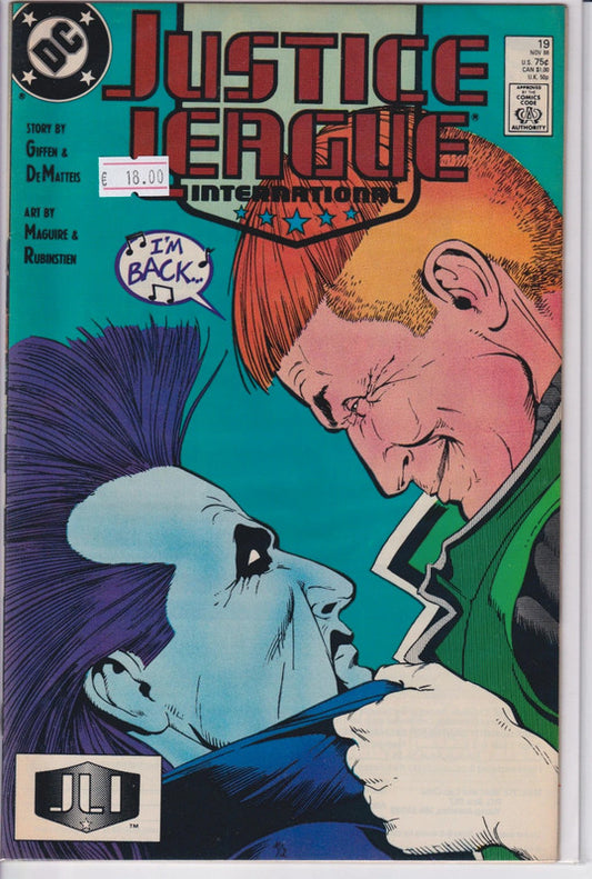 Justice League of America #19 (2008) Lobo vs Guy Gardner Very Fine FCL