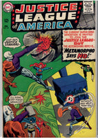 Justice League of America #42 (1966) Metamorpho Silver age Fine-