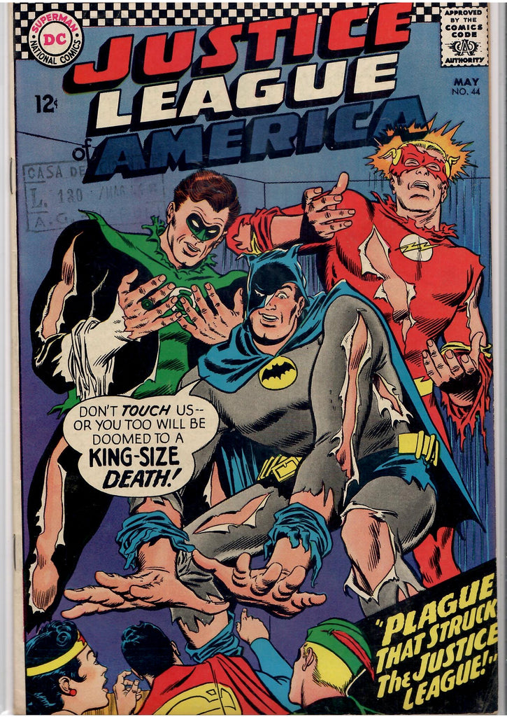 Justice League of America #44 (1966) Silver age VG+