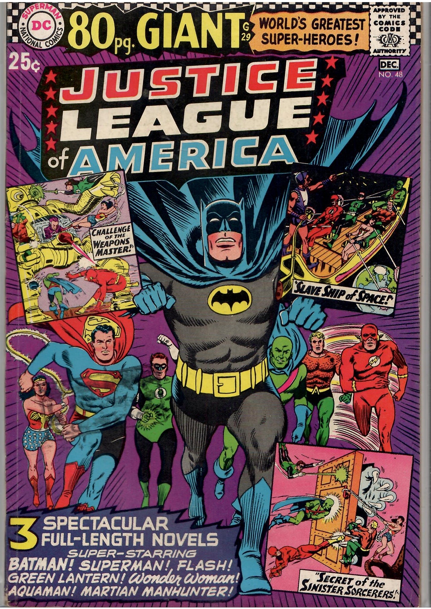 Justice League of America #48 (1966) Giant Size  Silver age VG