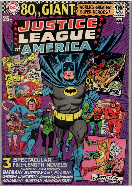 Justice League of America #48 (1966) Giant Size  Silver age VG