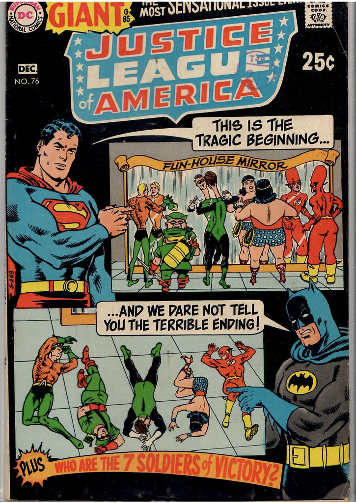 Justice League of America #76 (1969) Giant Size VG+