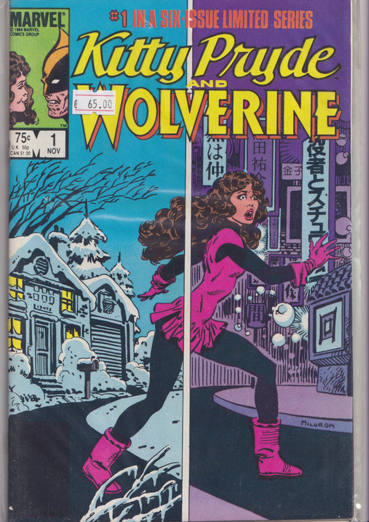 Kitty Pride & Wolverine #1-6 (1984) Full set VF