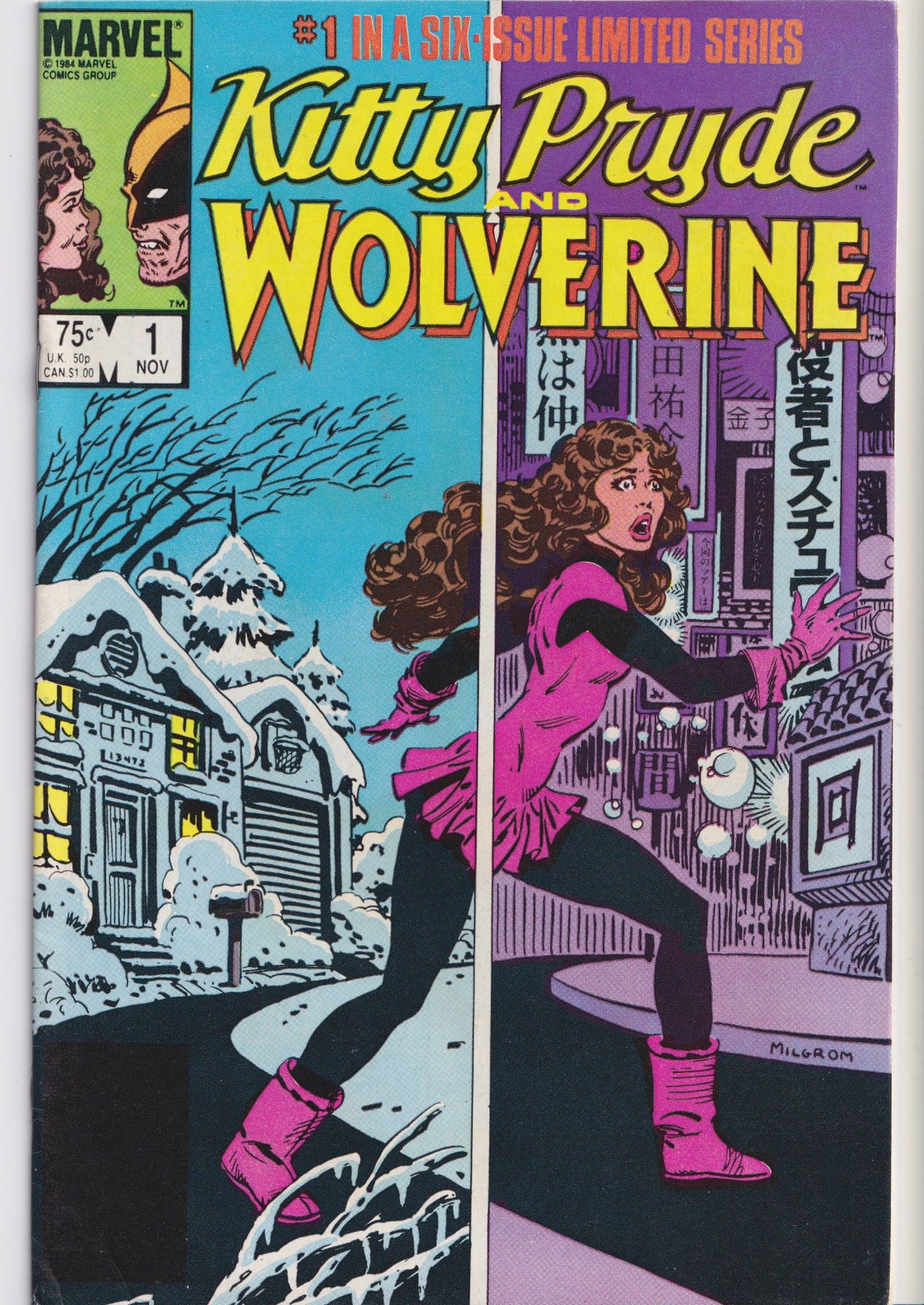 Kitty Pride & Wolverine #1-6 (1984) Full set Very Fine