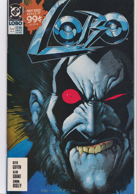 Lobo #1-4 (1990) full set 1° solo serie very Fine FCL