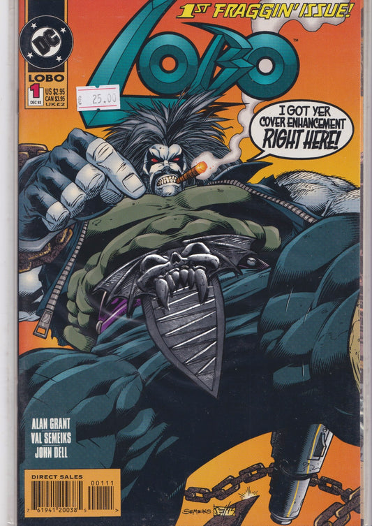 Lobo#1 (1993) 1° ongoing Very Fine FCL