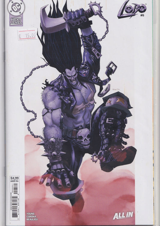 Lobo #5(2026) Skottie Young  variant NM FCL