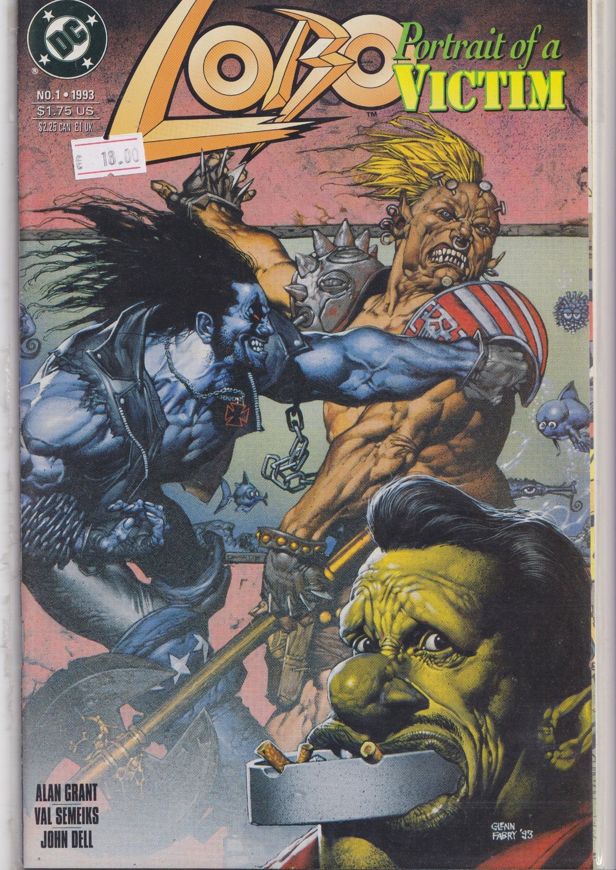 Lobo portrait of a victim (1993) Very Fine FCL