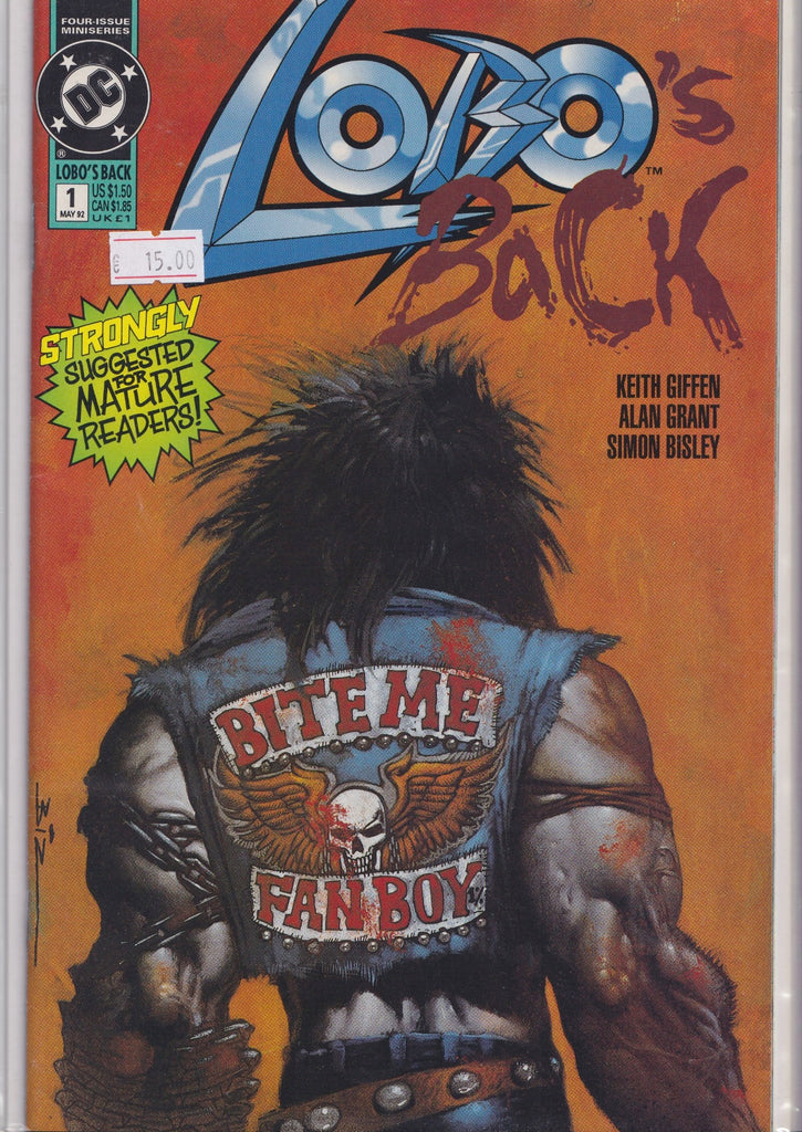Lobo's back #1 (1992) Bisley very Fine FCL