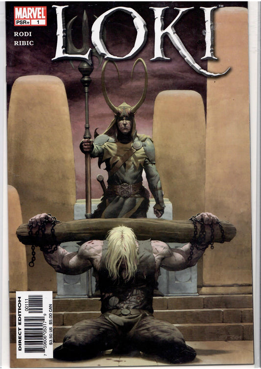 Loki #1-4 (2005) Full set Beautiful Ribic art  VF