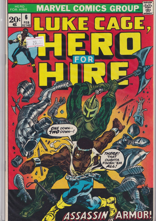 Luke Cage #6 (1973) Very Fine