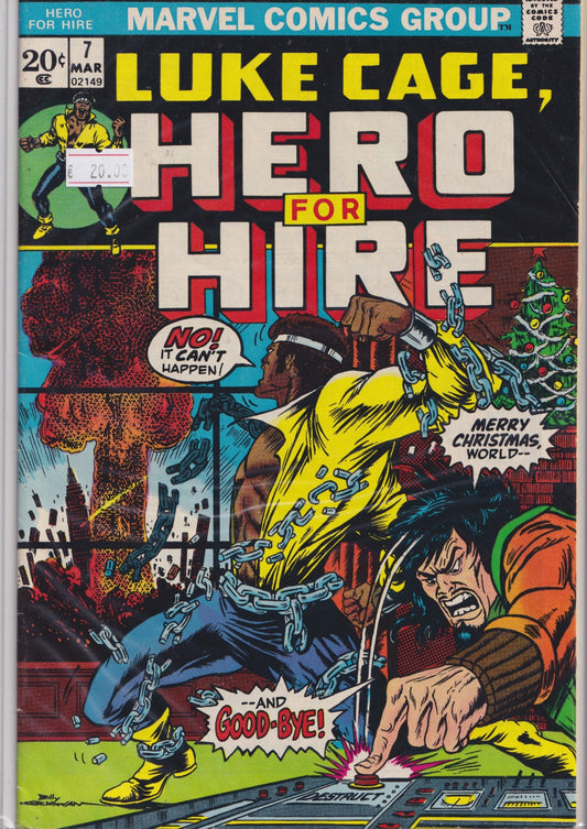 Luke Cage #7 (1973) Very Fine