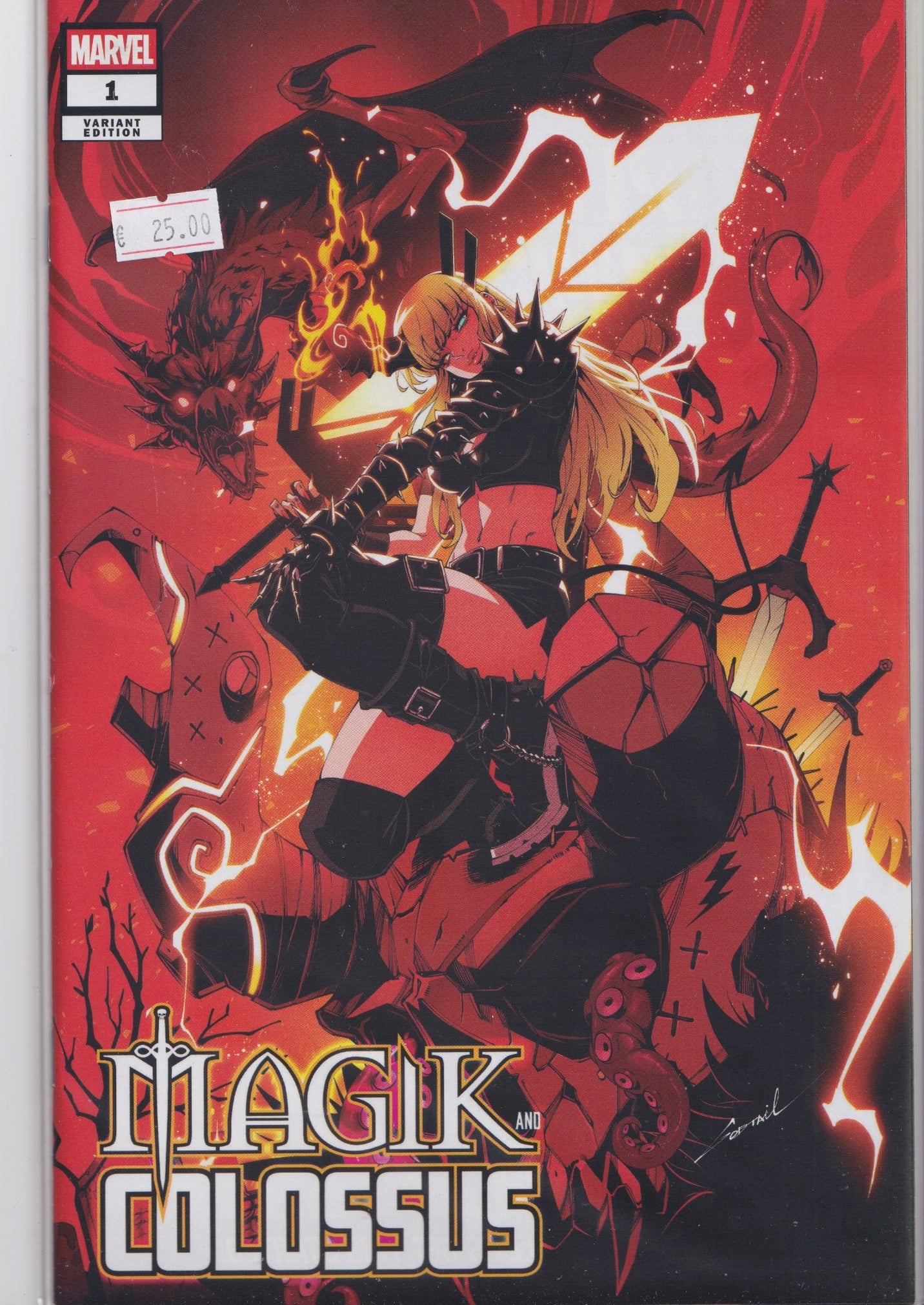MAGIK & COLOSSUS #1 (2026) exclusive 616 COMICS variant  GODTAIL NM