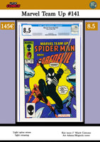 Marvel Team Up #142 (1984) Key issue 1° Black costume CGC 8.5