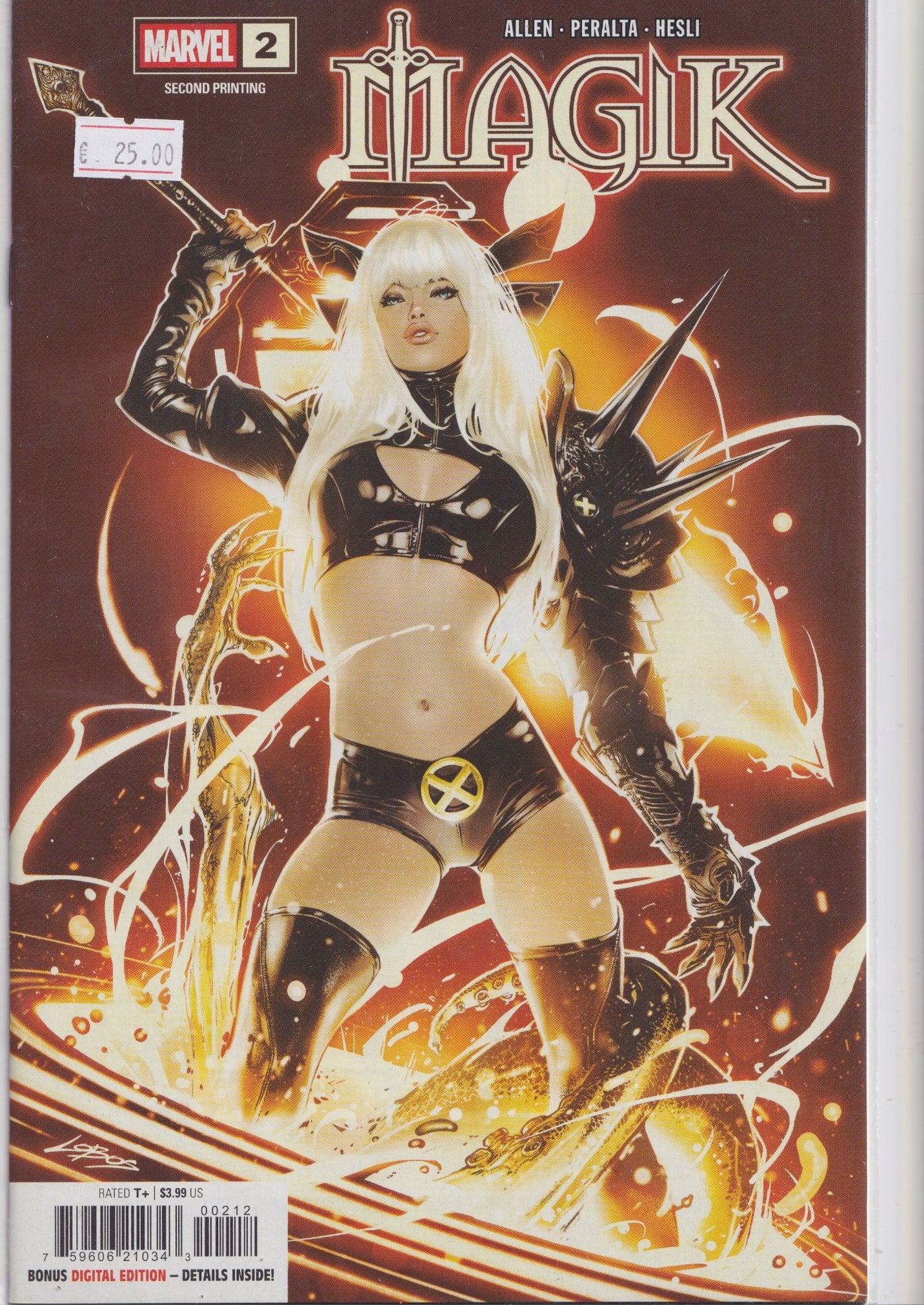 Magik #2 (2025) 2nd Printing X-men Very Fine