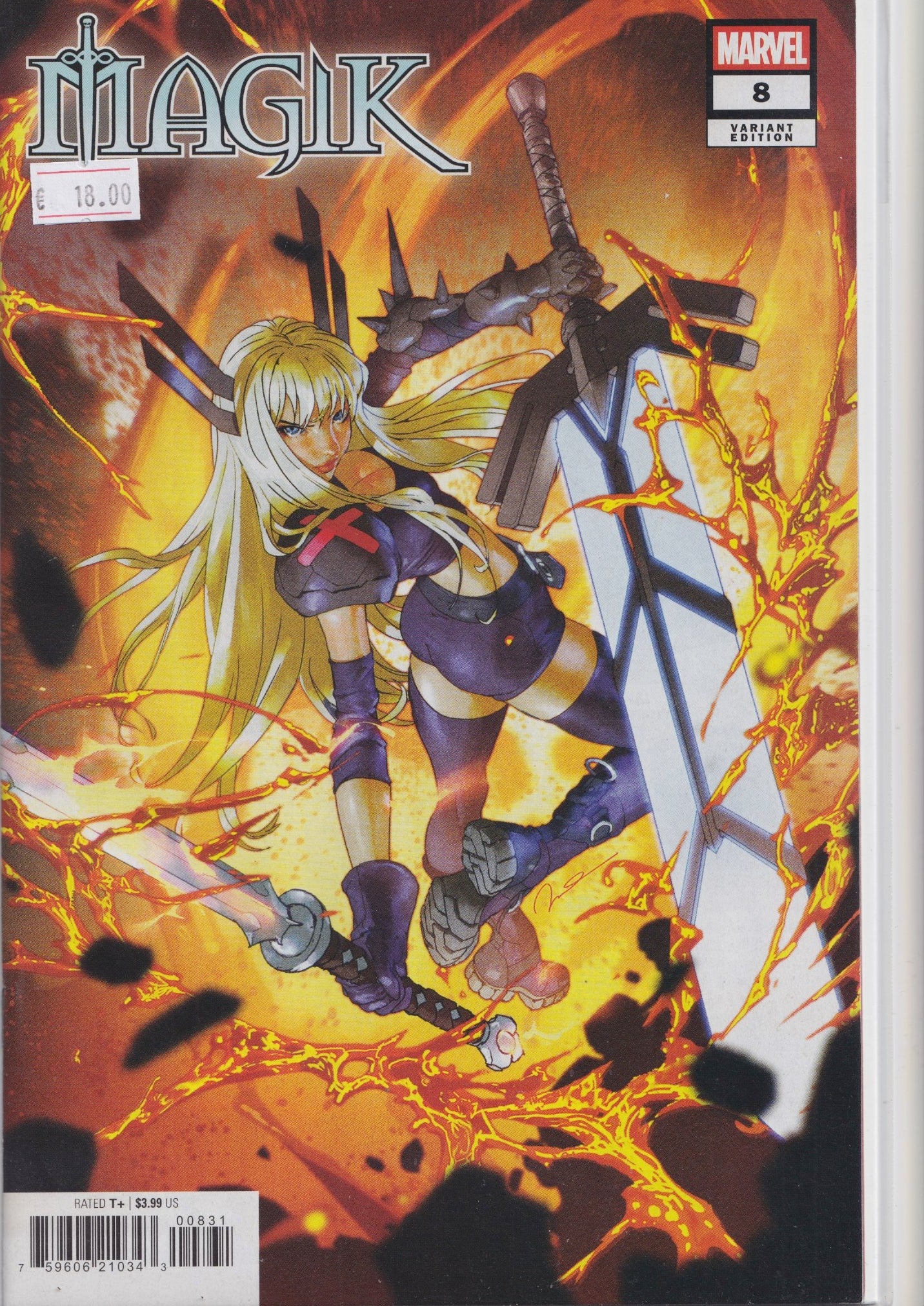 Magik #8 (2025) Variant X-men Very Fine
