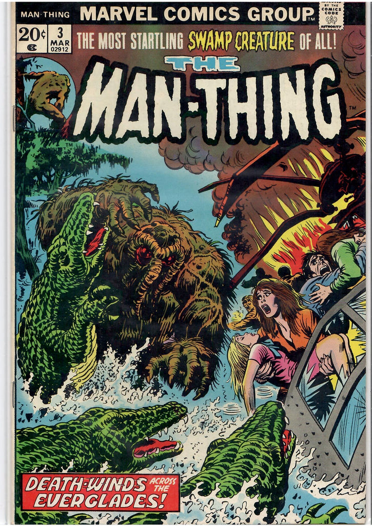 Man Thing #3 (1974) Very Fine